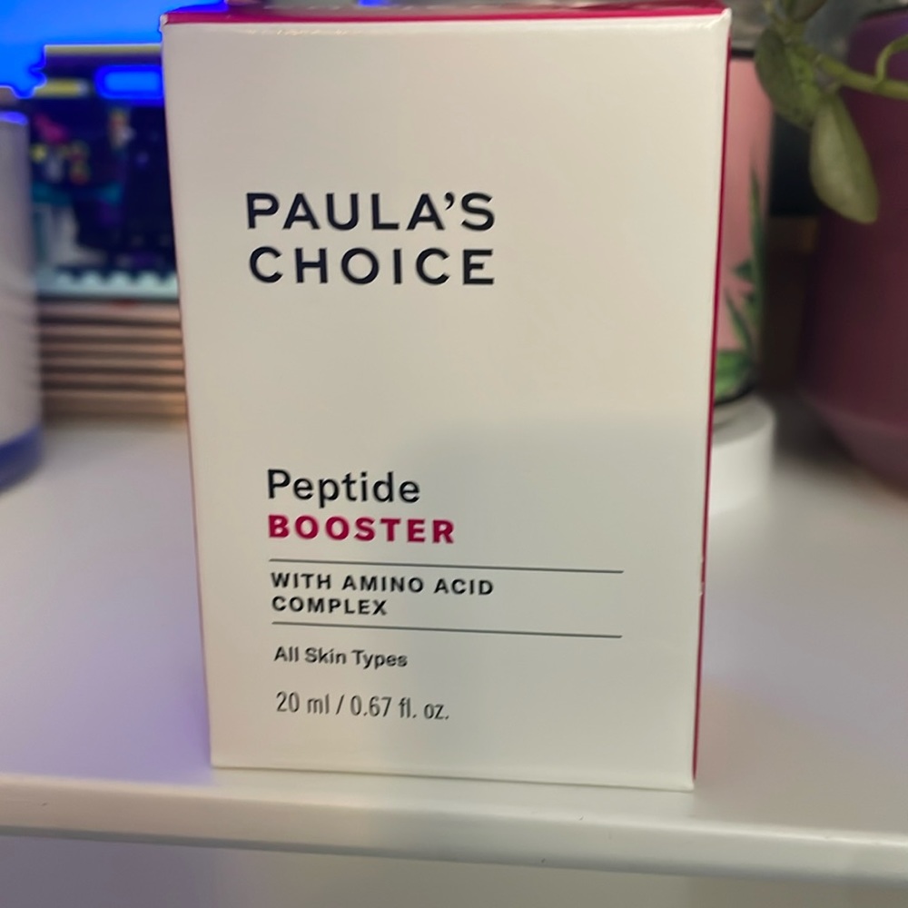Paula’s Choice Peptide Booster with Amino acid complex.